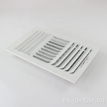 HVAC Steel Air Outlet de 3 vías Registrarse Grilles